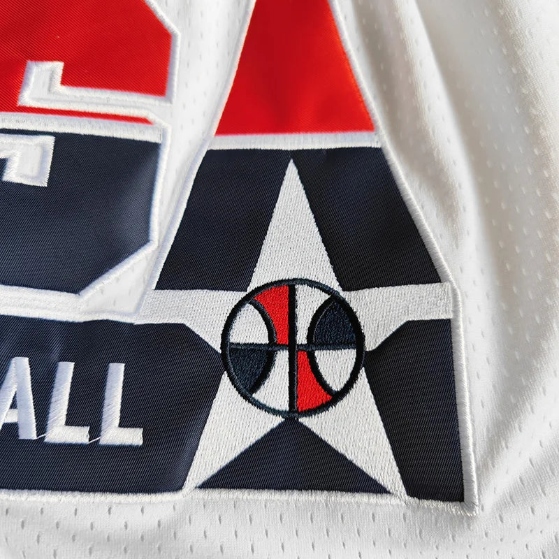 MM MASMIG White 1992 USA Dream Team Embroideried Basketball Shorts with Pockets