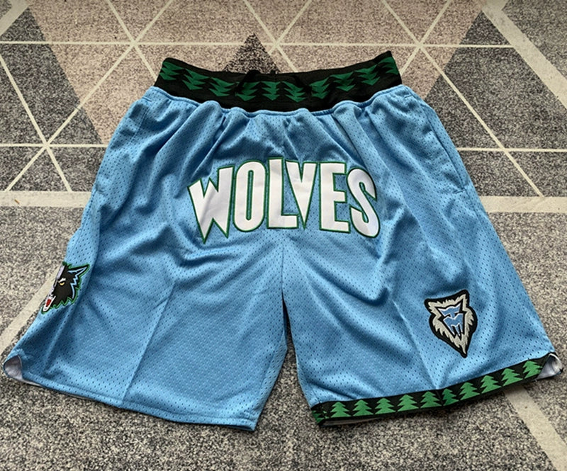 American Retro Boys Basketball Embroidered Sun Shorts