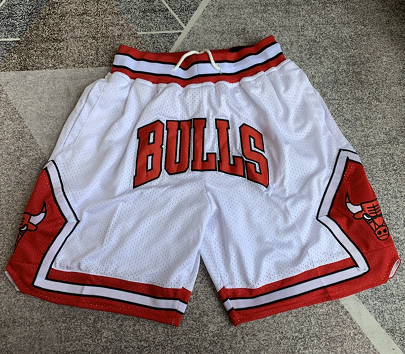 American Retro Boys Basketball Embroidered Sun Shorts