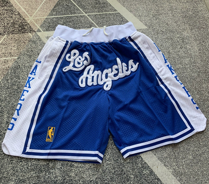 American Retro Boys Basketball Embroidered Sun Shorts