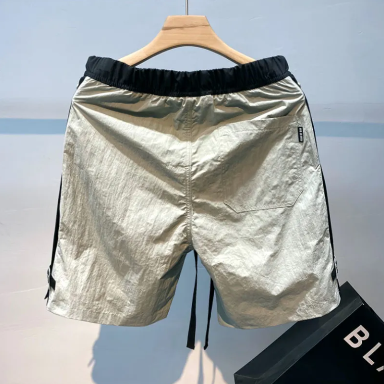 Half Length Fashion Brand Loose Ice Silk Quick-Drying American Shorts