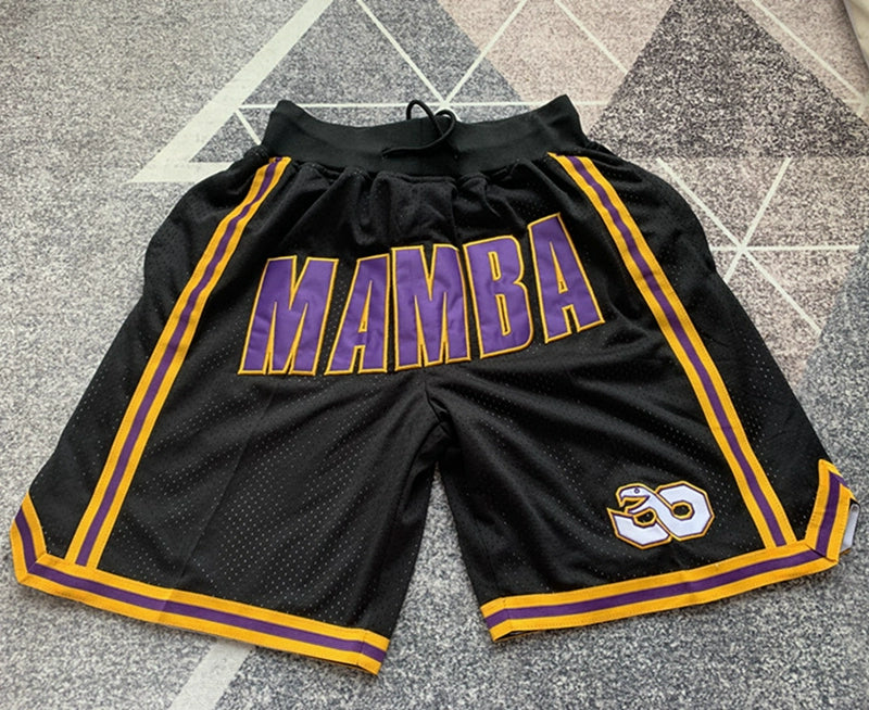 American Retro Boys Basketball Embroidered Sun Shorts