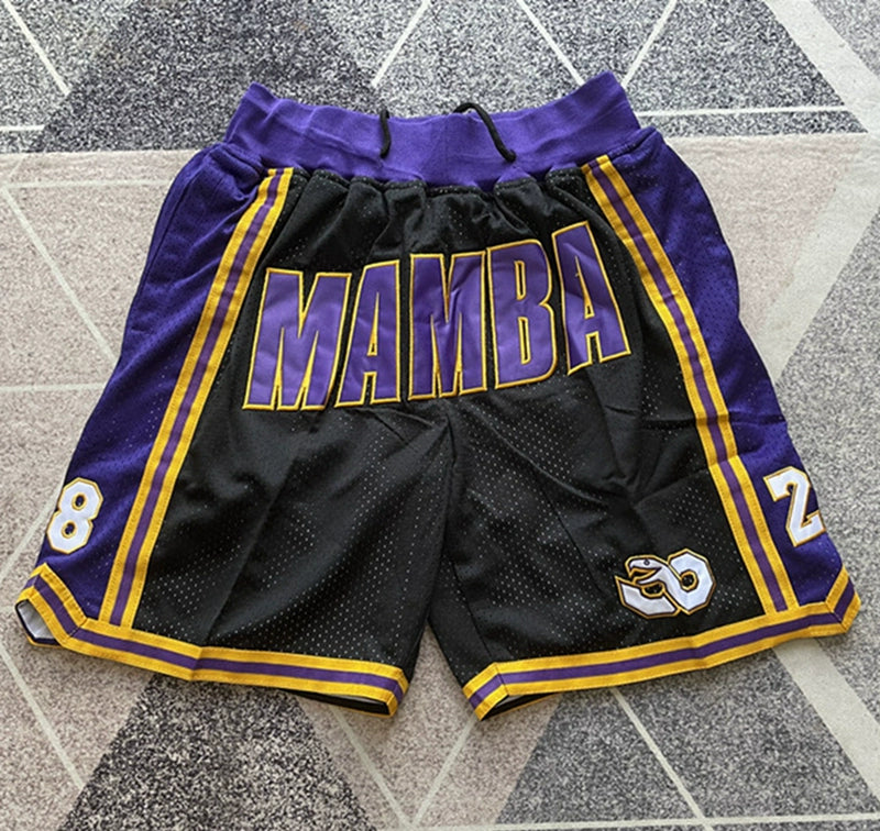 American Retro Boys Basketball Embroidered Sun Shorts