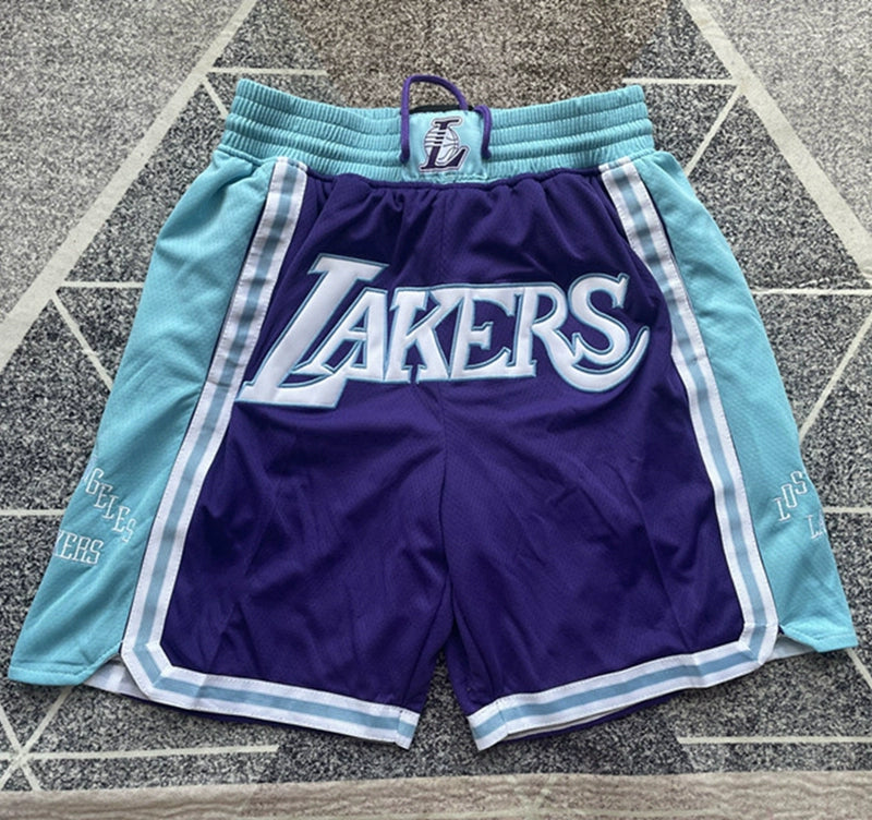 American Retro Boys Basketball Embroidered Sun Shorts