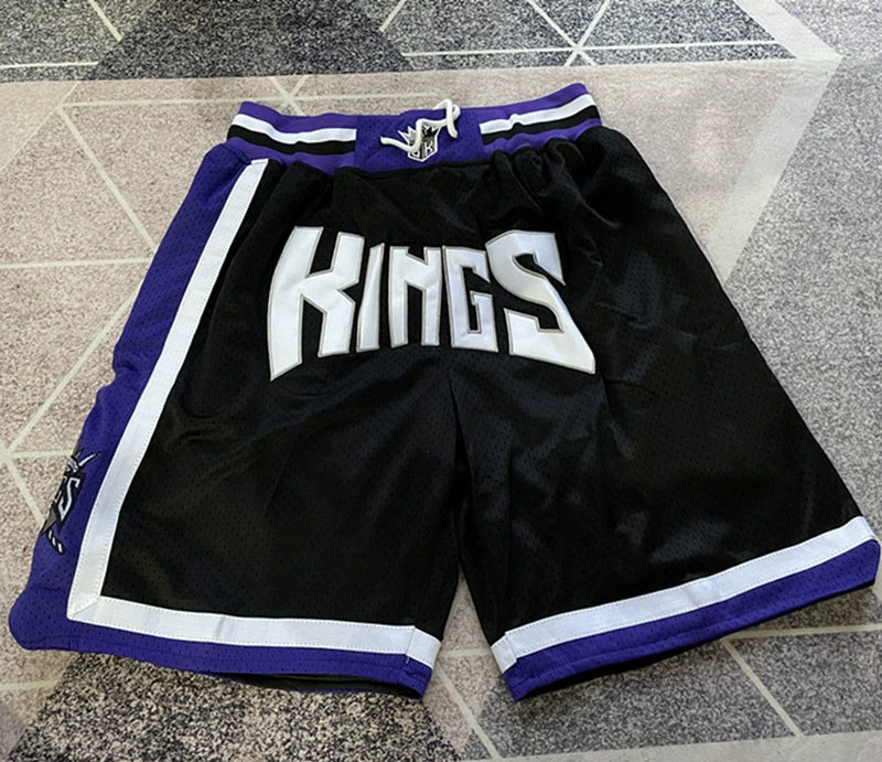 American Retro Boys Basketball Embroidered Sun Shorts