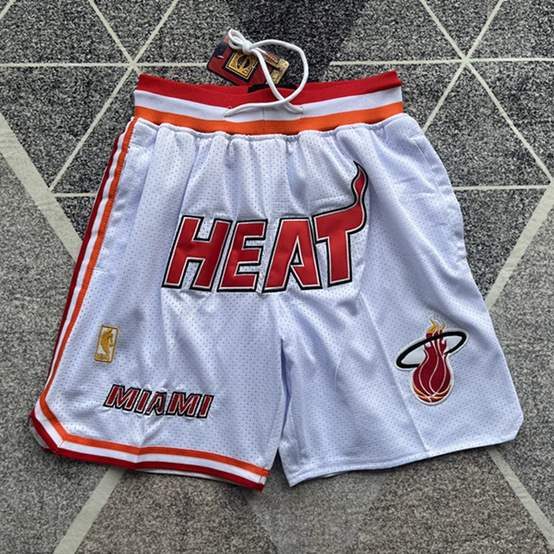 American Retro Boys Basketball Embroidered Sun Shorts